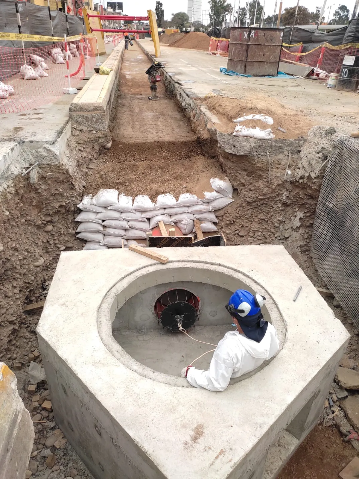 Obras de saneamiento y agua potable - GISS Contratistas