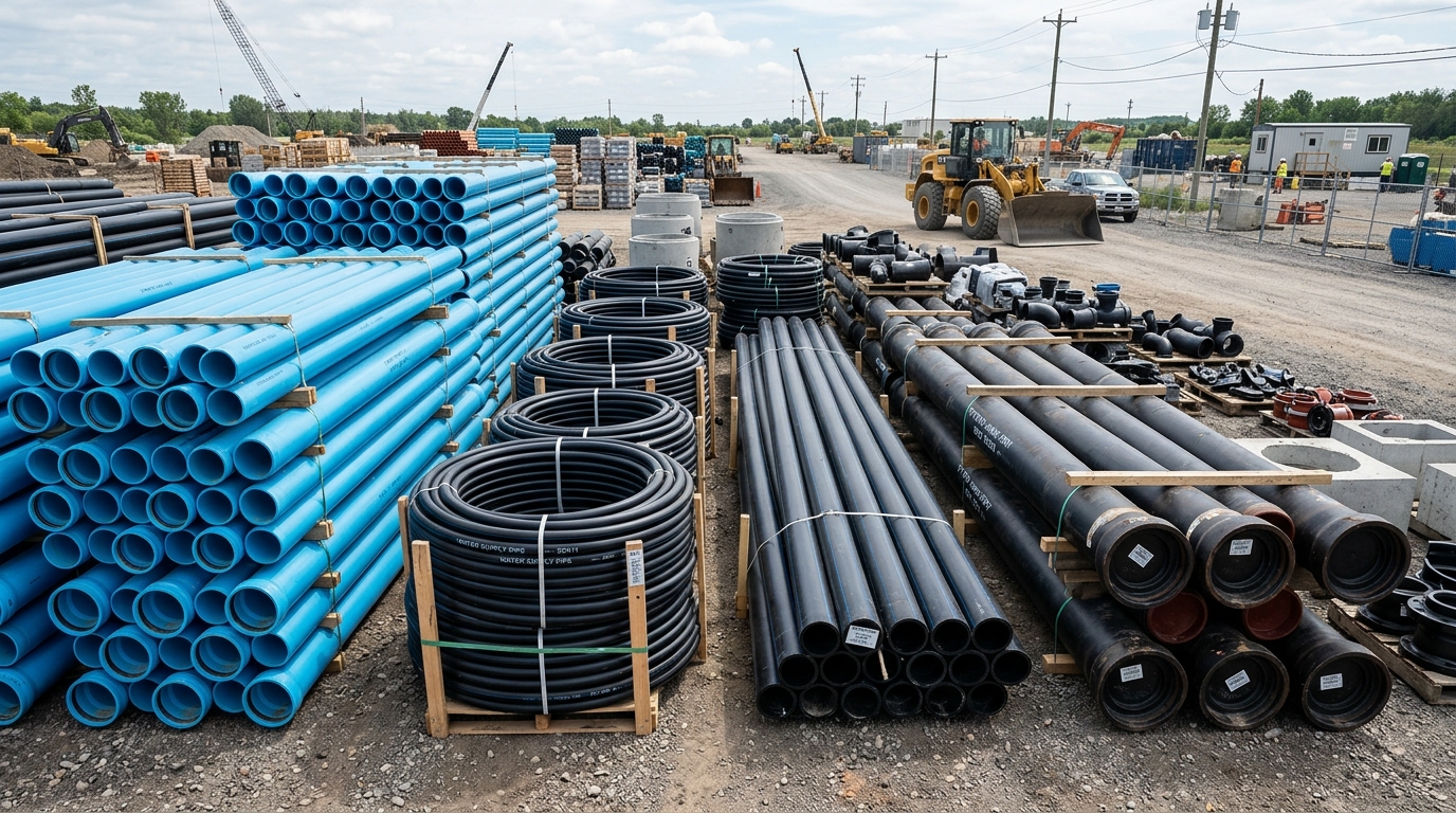 SISTEMAS DE TUBERÍAS Y ACCESORIOS DE PVC, HDPE Y HIERRO DÚCTIL - GISS Contratistas